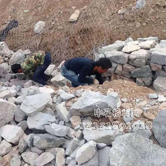 防洪鉛絲石籠