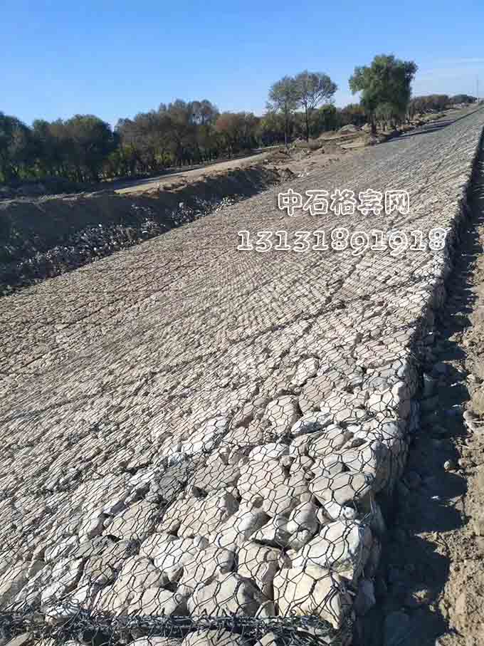 鍍鋅格賓網護岸